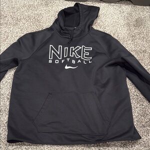 Nike Black Softball Pullover Hoodie